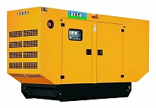 Дизельный генератор Aksa APD110C в кожухе