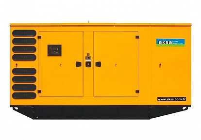 Дизельный генератор Aksa AVP450 в кожухе