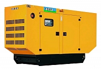 Дизельный генератор Aksa APD175C в кожухе